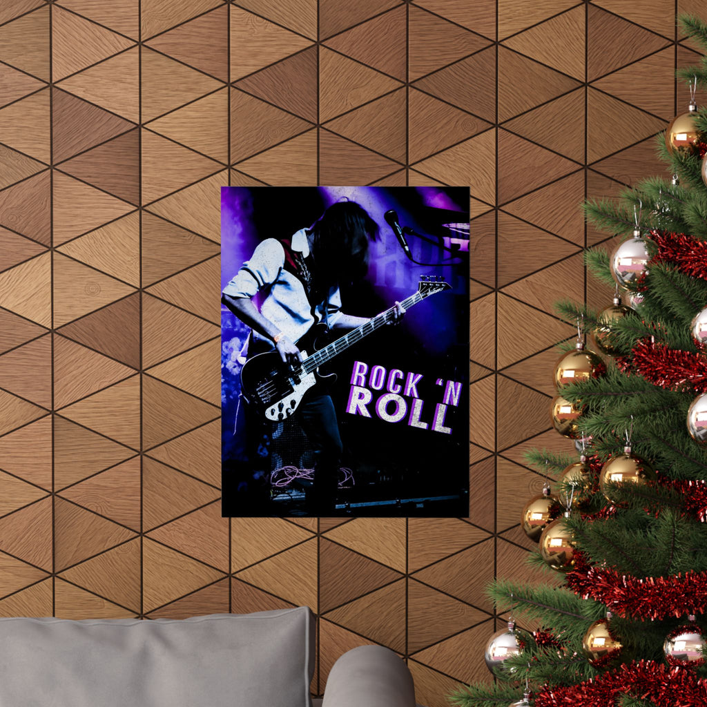 Rock 'N Roll Matte Vertical Poster