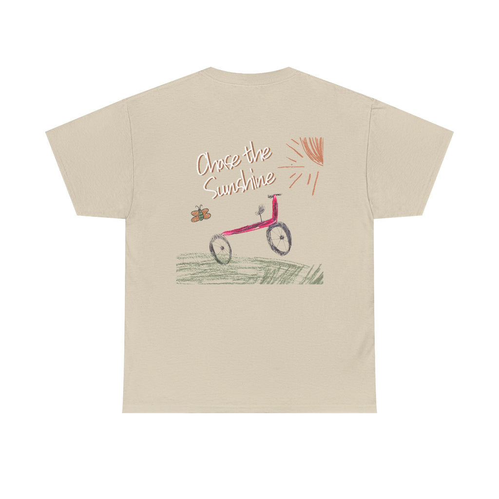 Caleb and Emily Music Chase the Sunshine Heavy Cotton Tee