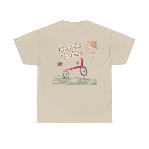 Caleb and Emily Music Chase the Sunshine Heavy Cotton Tee