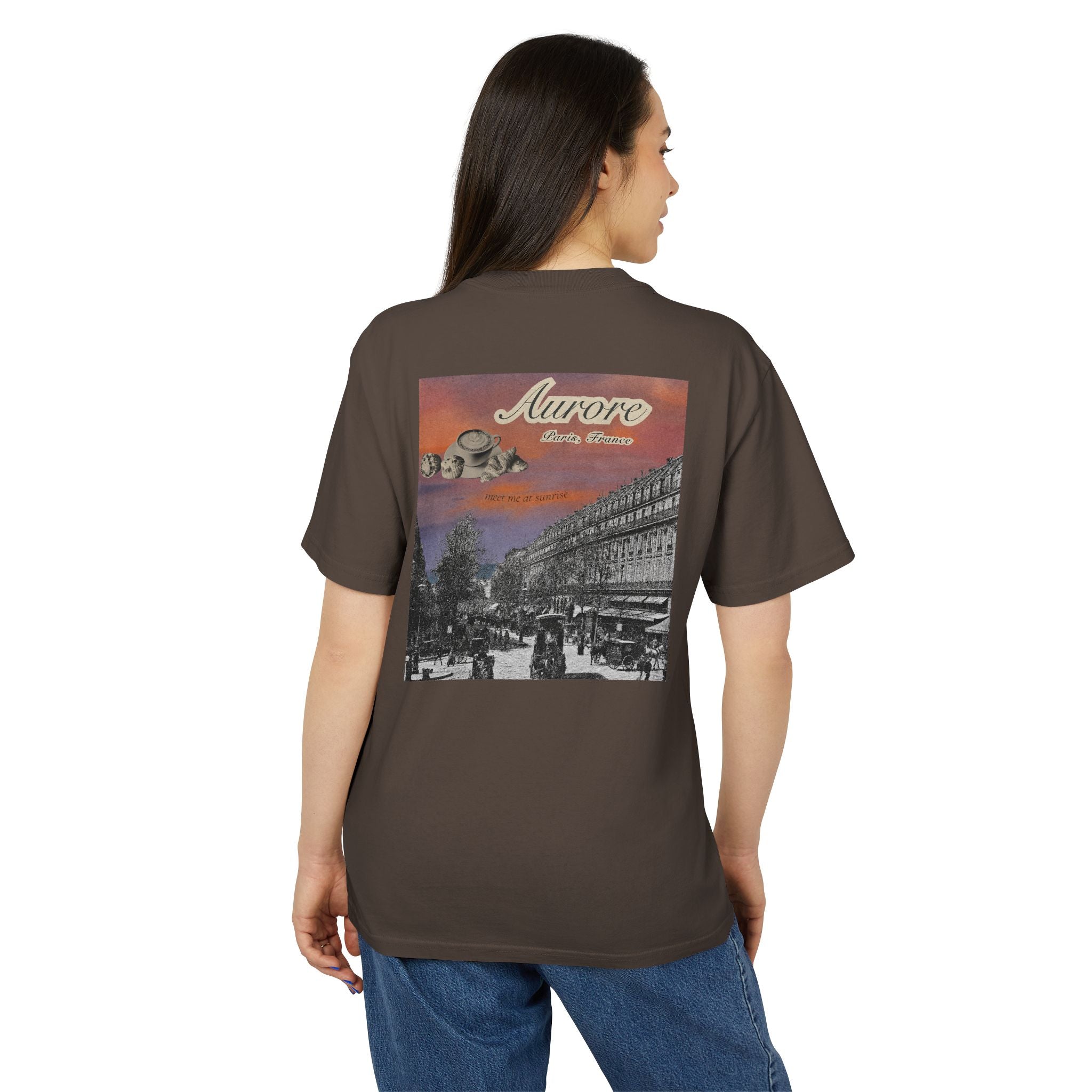 Aurore Vintage Unisex Heavy Faded Tee