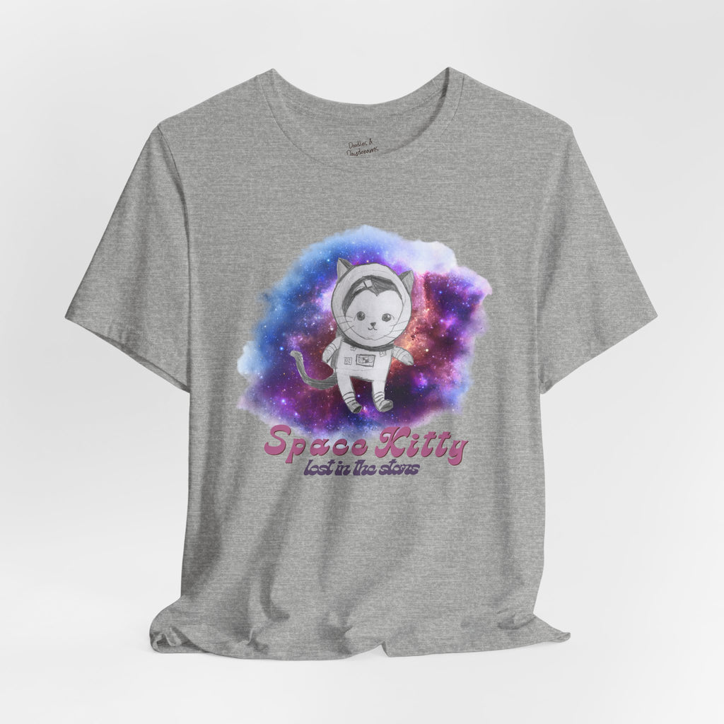 Space Kitty Unisex Jersey Short Sleeve Tee