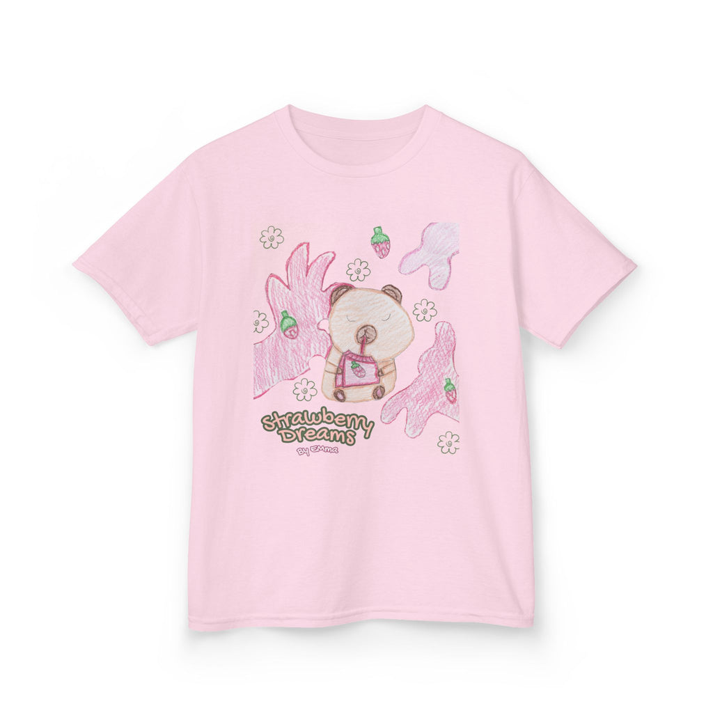 Strawberry Capybara Kids Heavy Cotton™ Tee