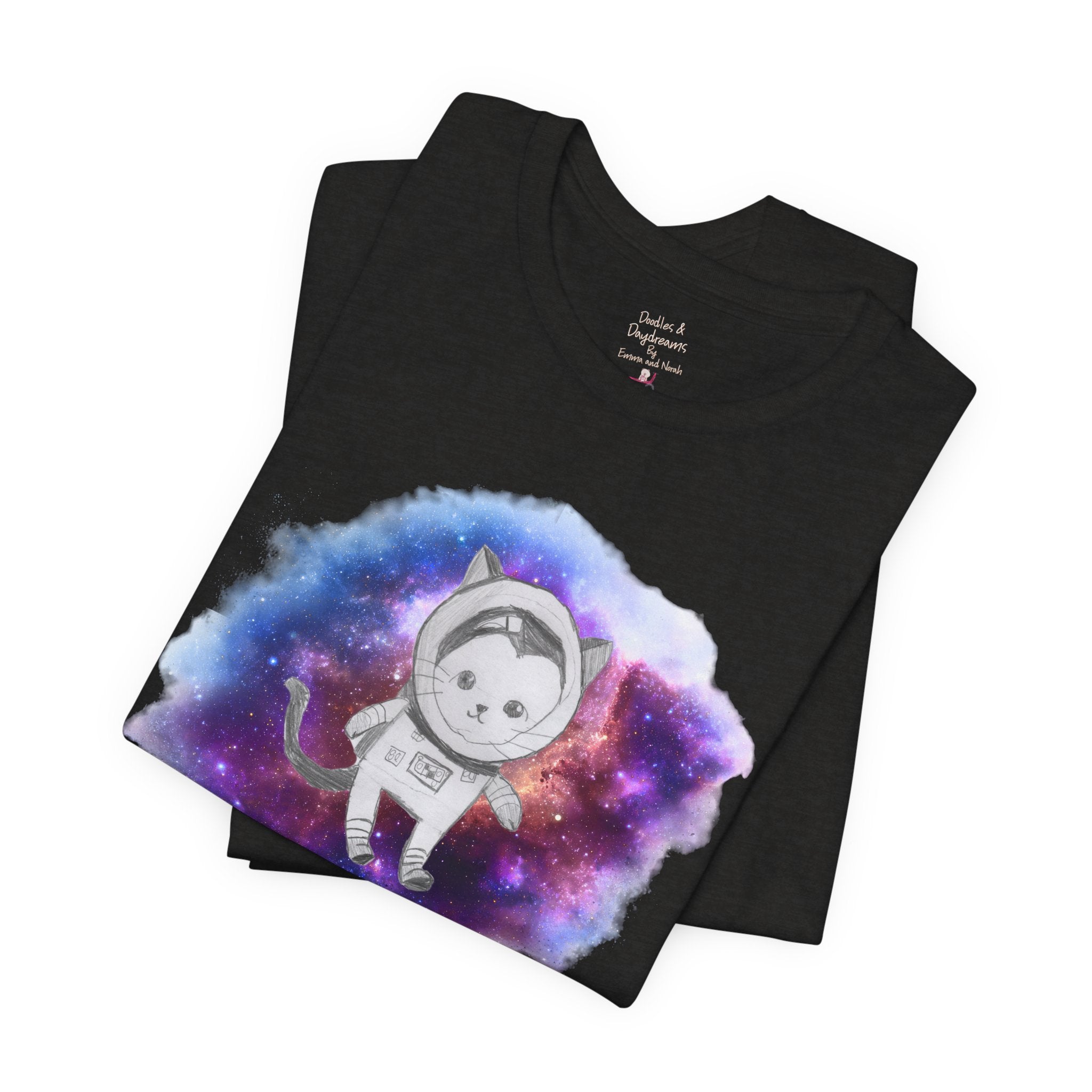 Space Kitty Unisex Jersey Short Sleeve Tee