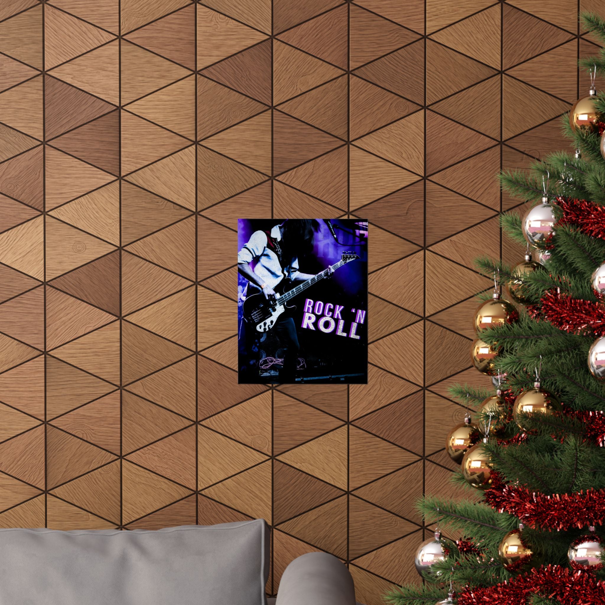 Rock 'N Roll Matte Vertical Poster
