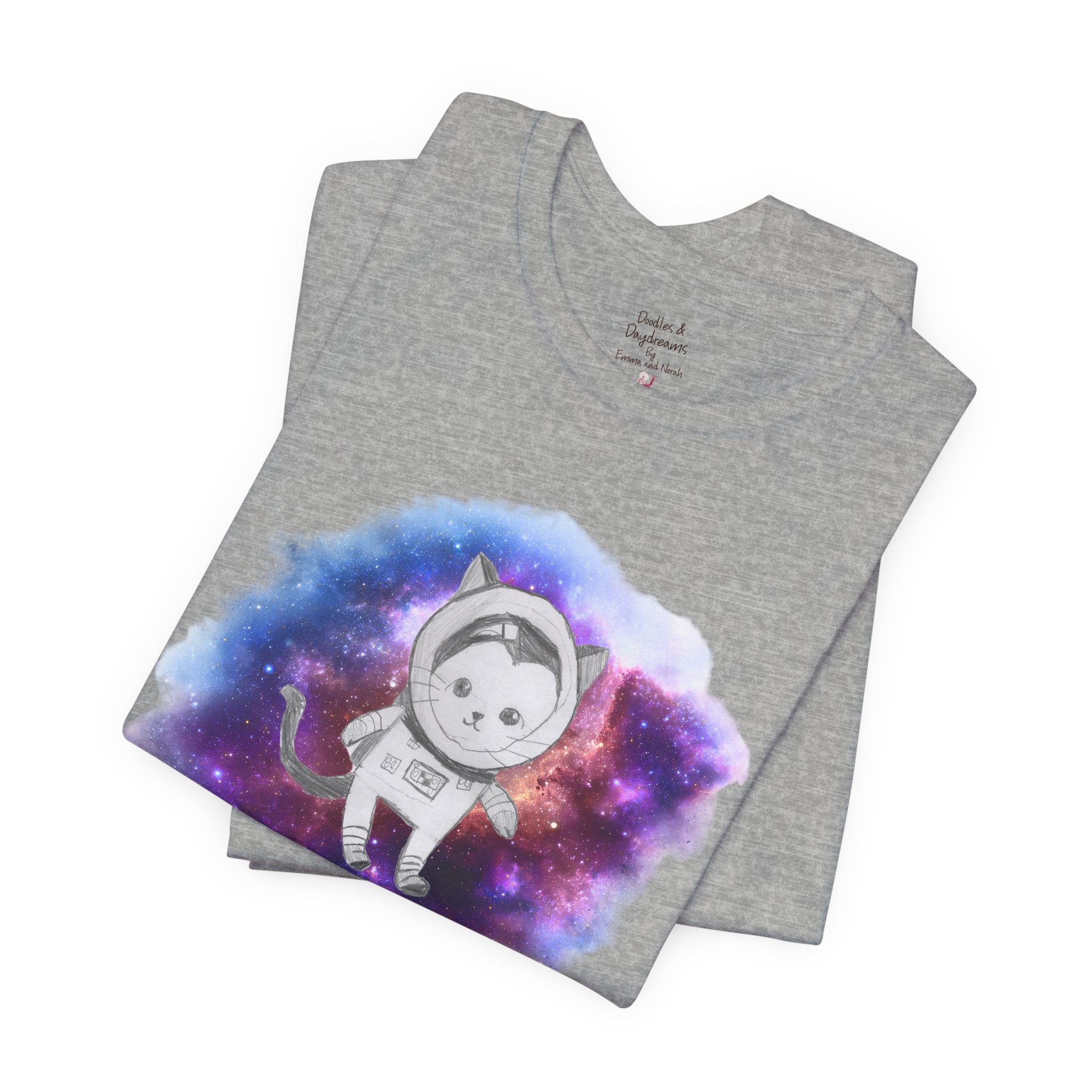 Space Kitty Unisex Jersey Short Sleeve Tee