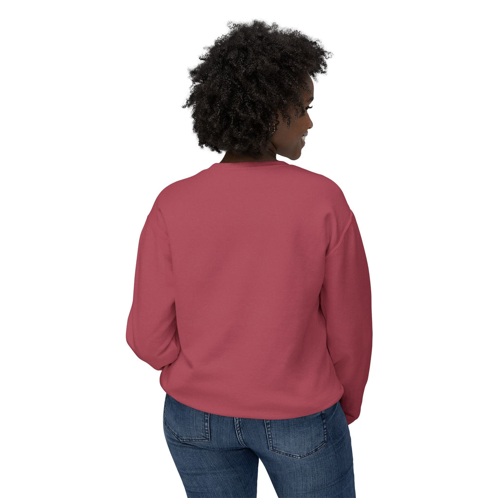 Space Kitty Unisex Lightweight Crewneck Sweatshirt