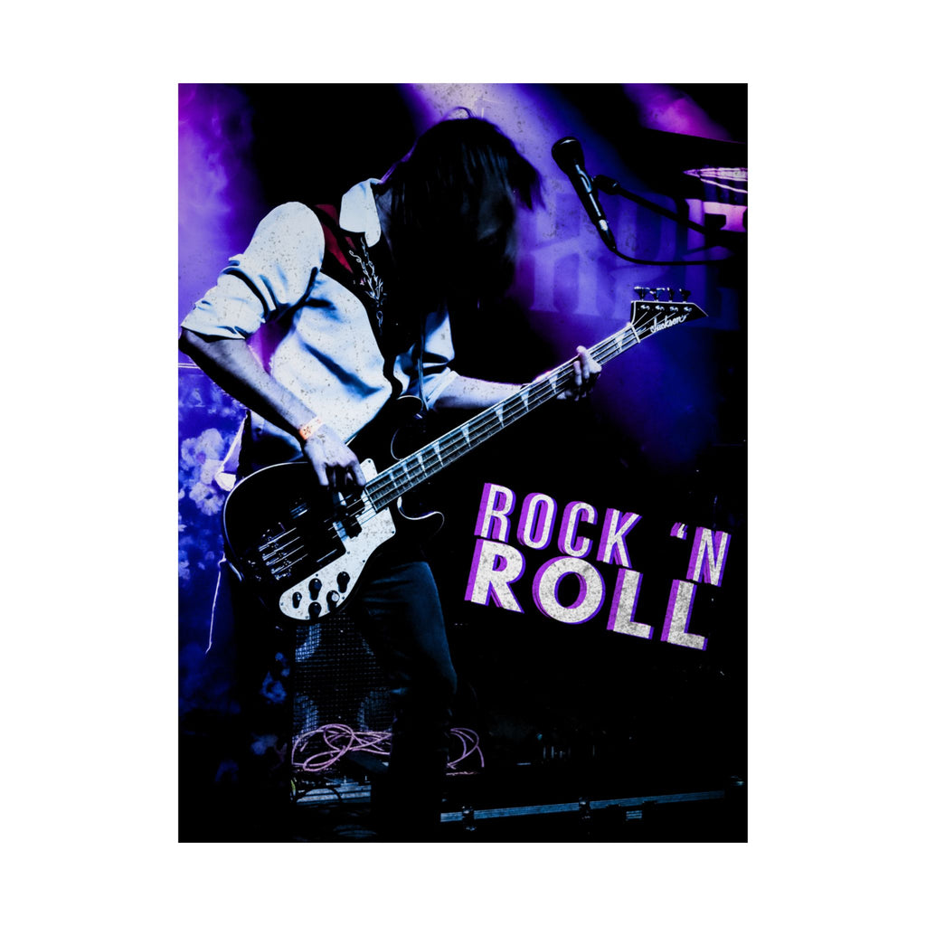 Rock 'N Roll Matte Vertical Poster