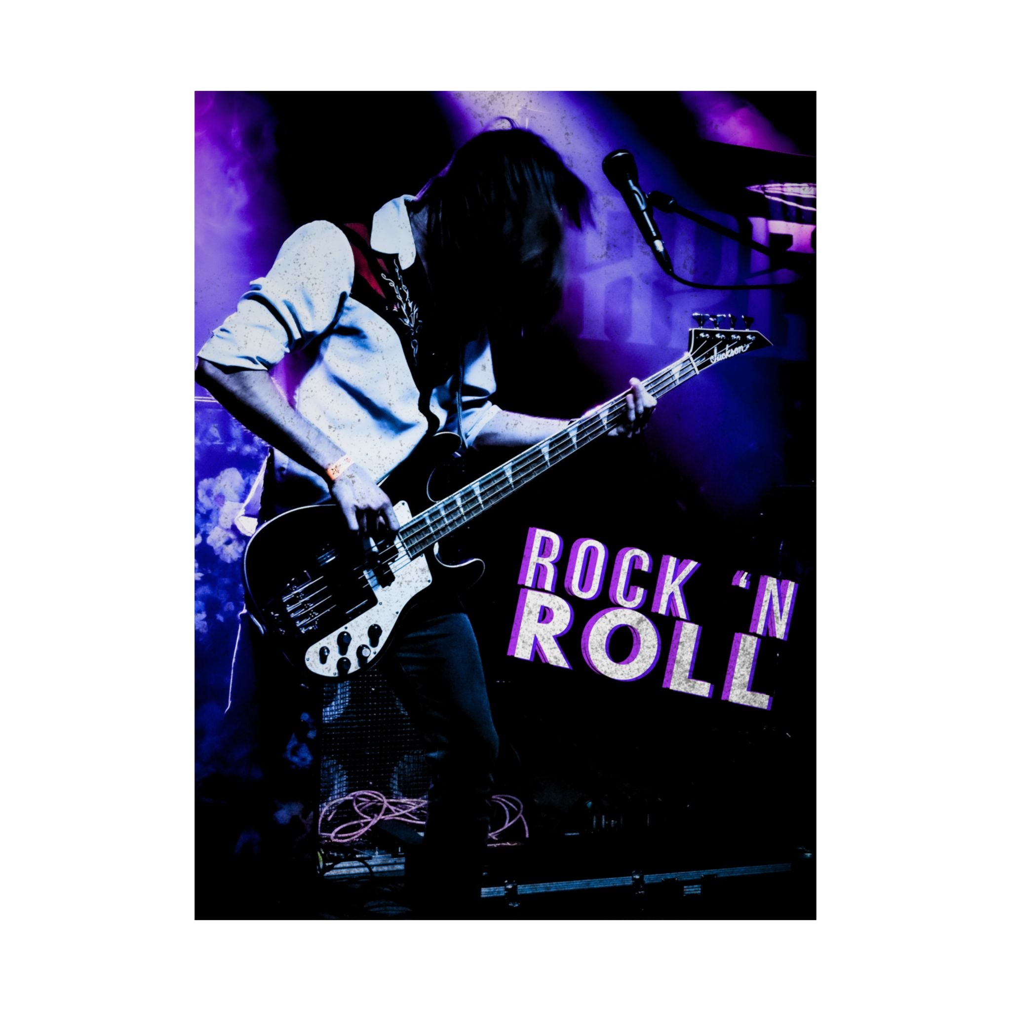 Rock 'N Roll Matte Vertical Poster
