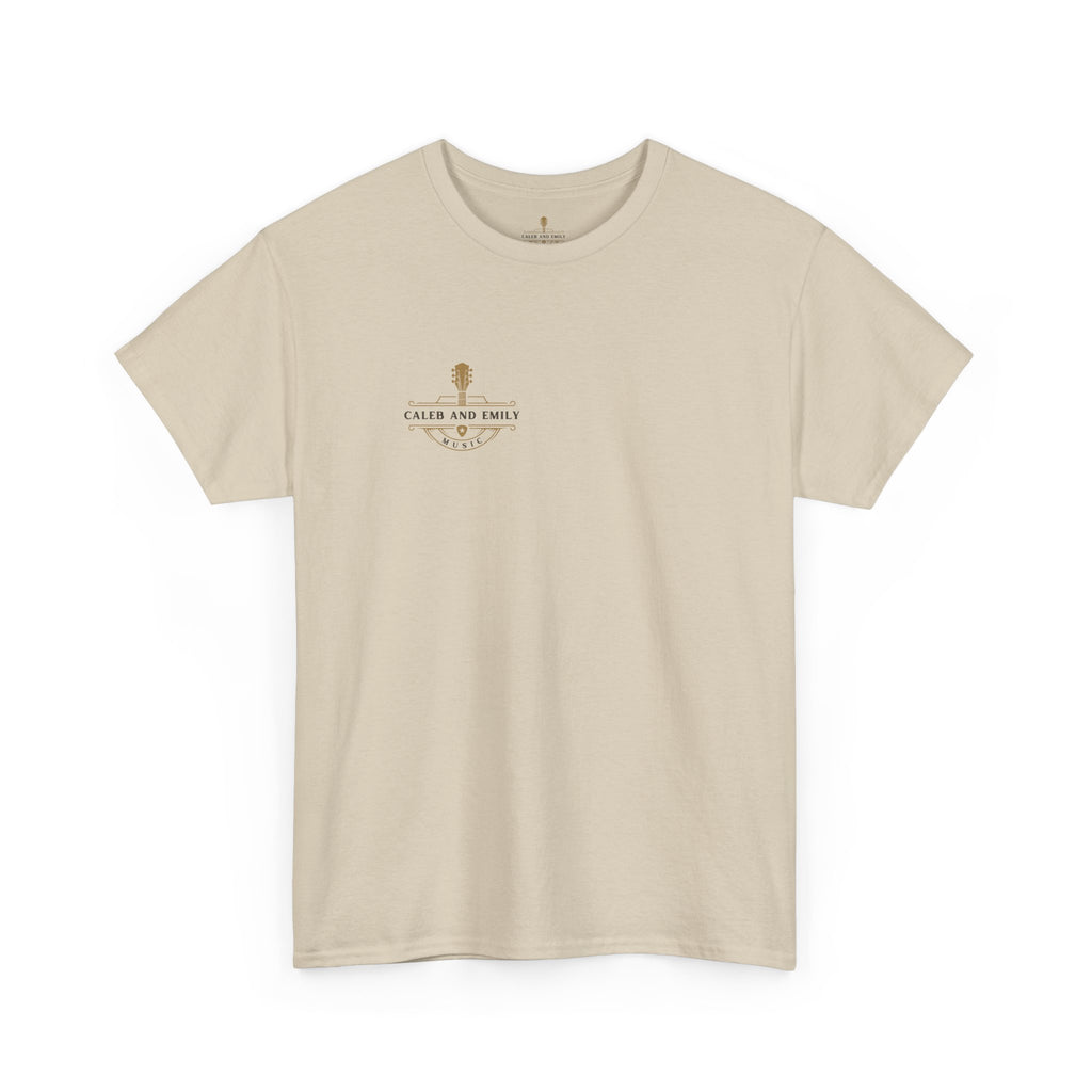 Caleb and Emily Music Chase the Sunshine Heavy Cotton Tee