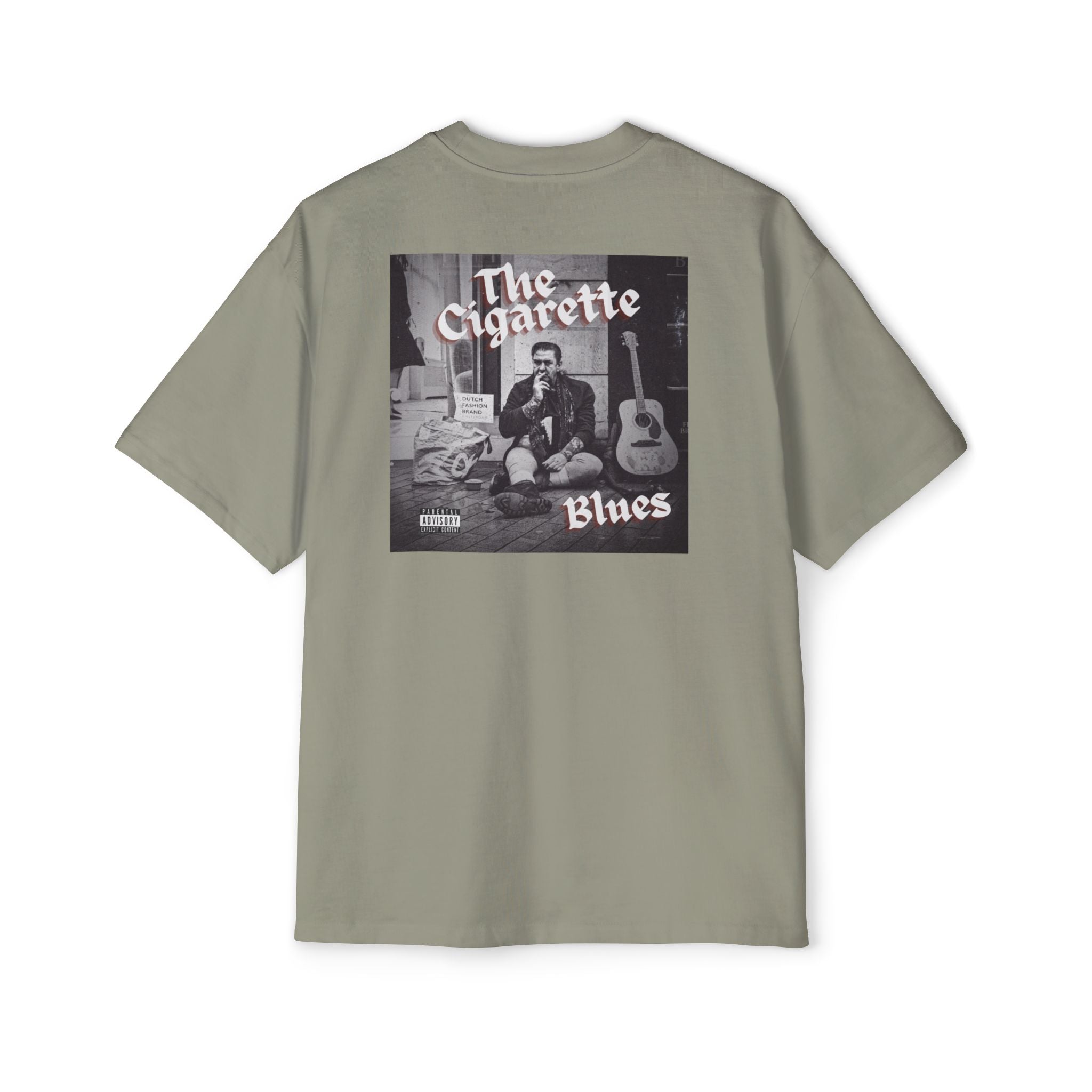 The Cigarette Blues Men's Heavy Oversized Tee