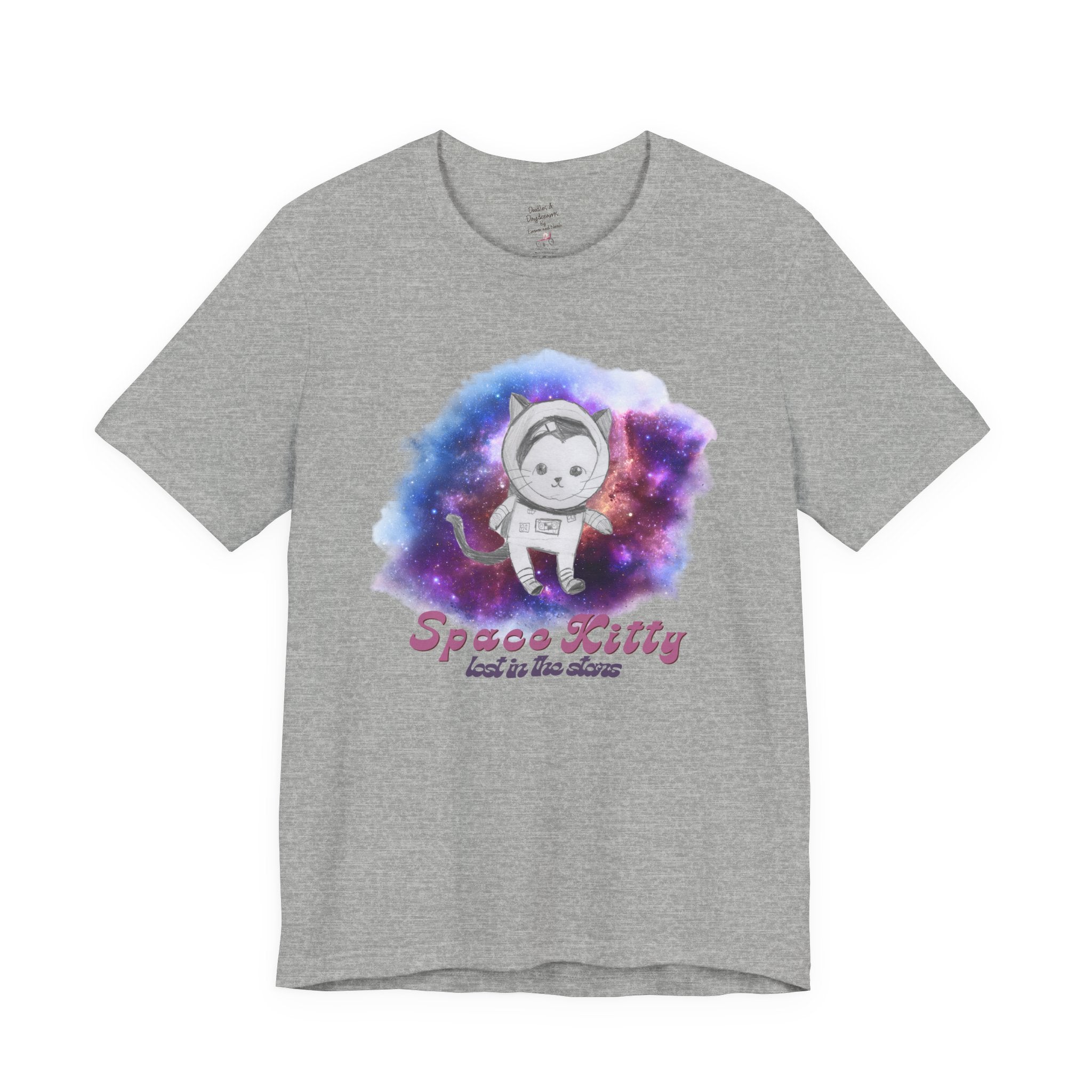 Space Kitty Unisex Jersey Short Sleeve Tee