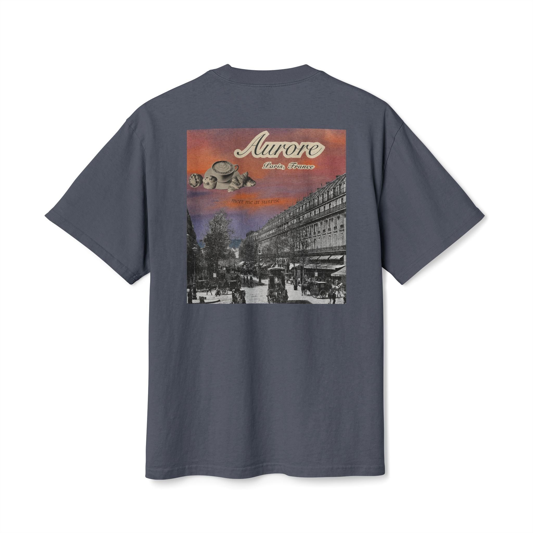 Aurore Vintage Unisex Heavy Faded Tee