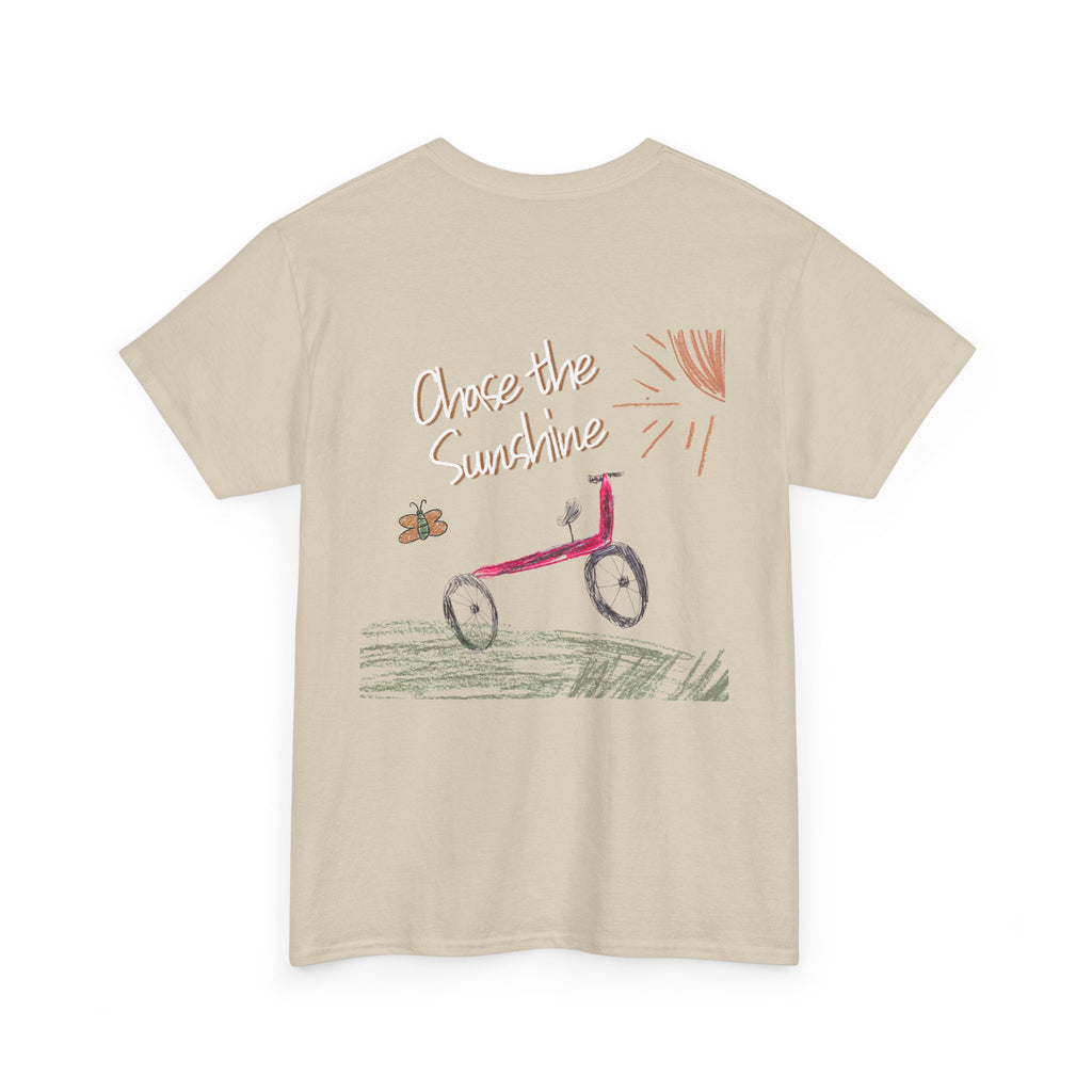 Caleb and Emily Music Chase the Sunshine Heavy Cotton Tee