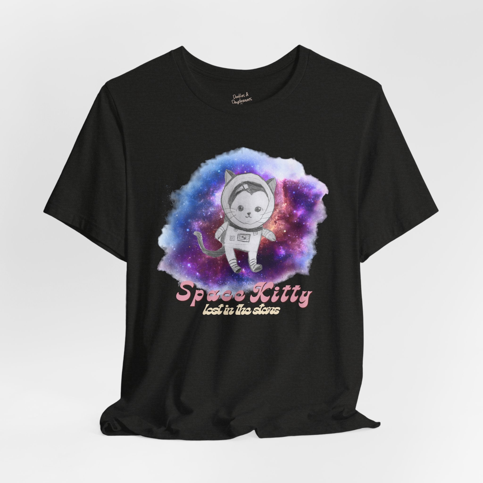 Space Kitty Unisex Jersey Short Sleeve Tee