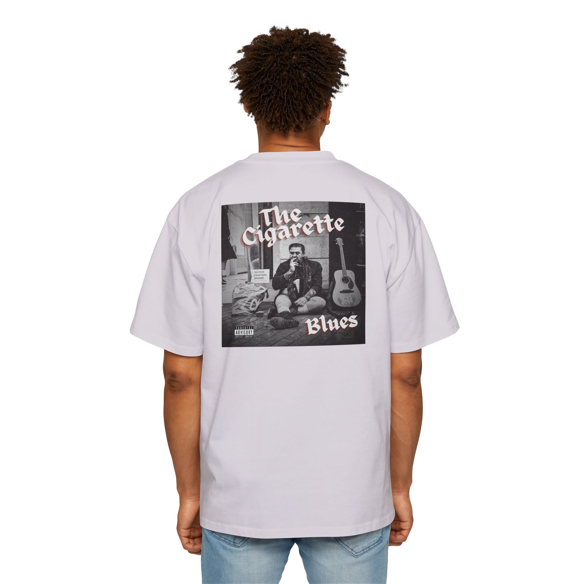 The Cigarette Blues Men's Heavy Oversized Tee