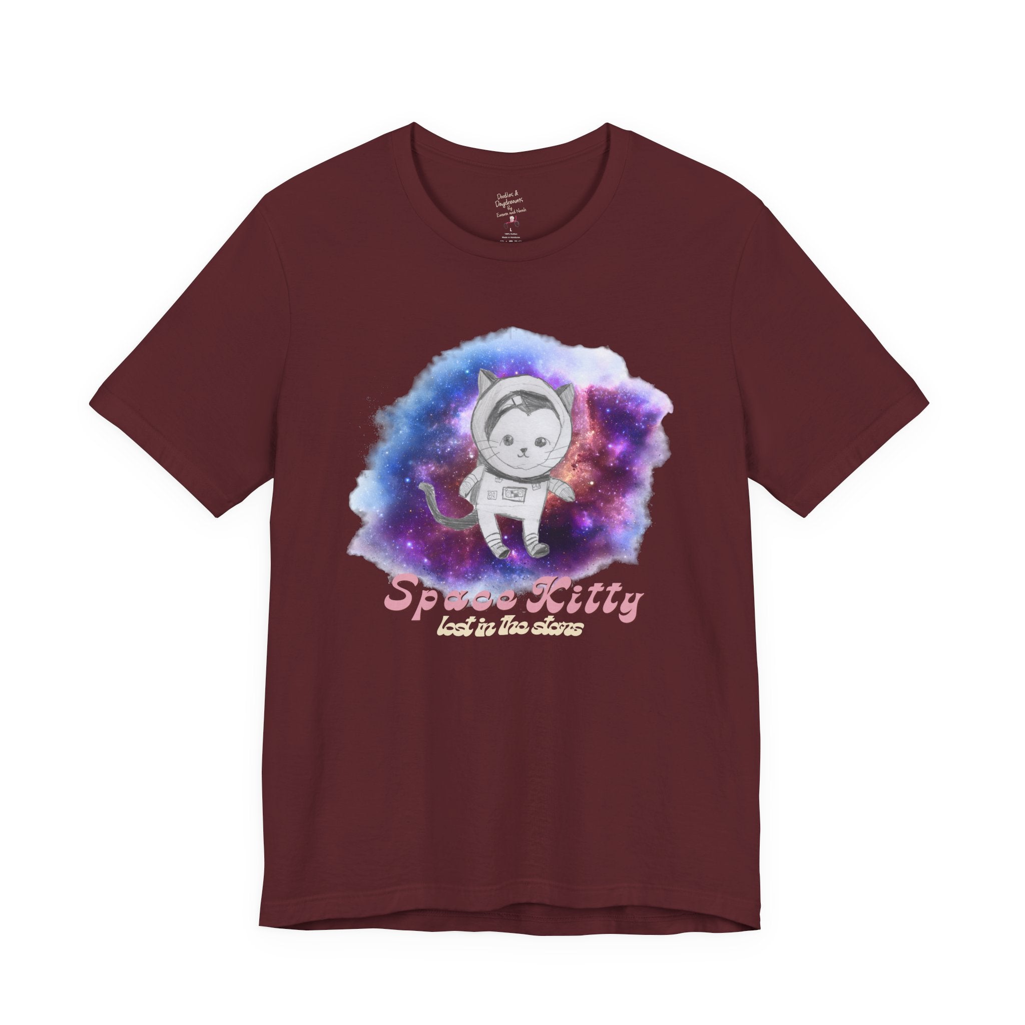 Space Kitty Unisex Jersey Short Sleeve Tee