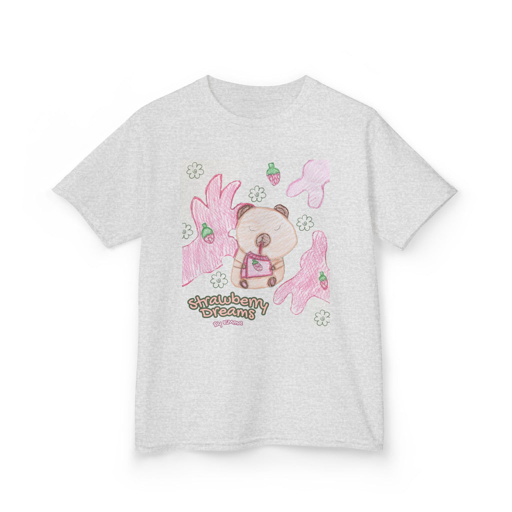 Strawberry Capybara Kids Heavy Cotton™ Tee