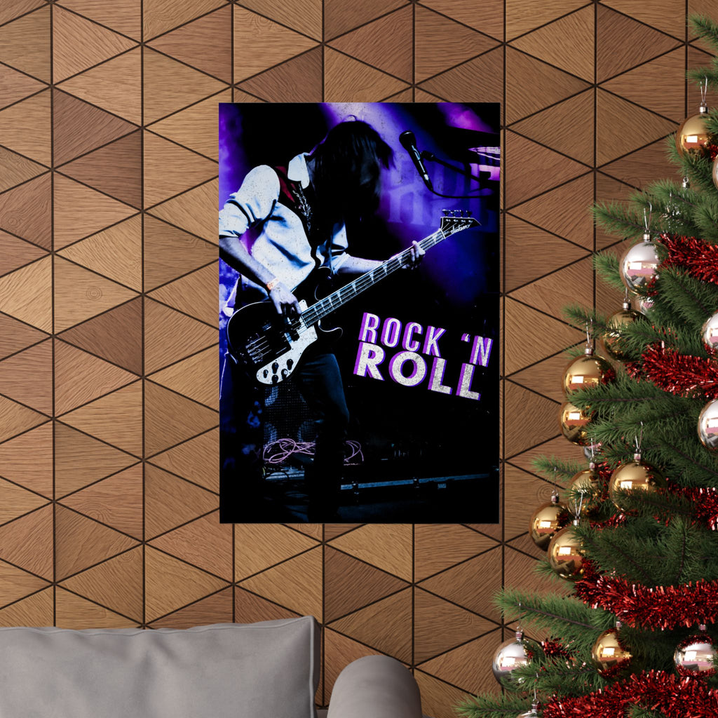 Rock 'N Roll Matte Vertical Poster