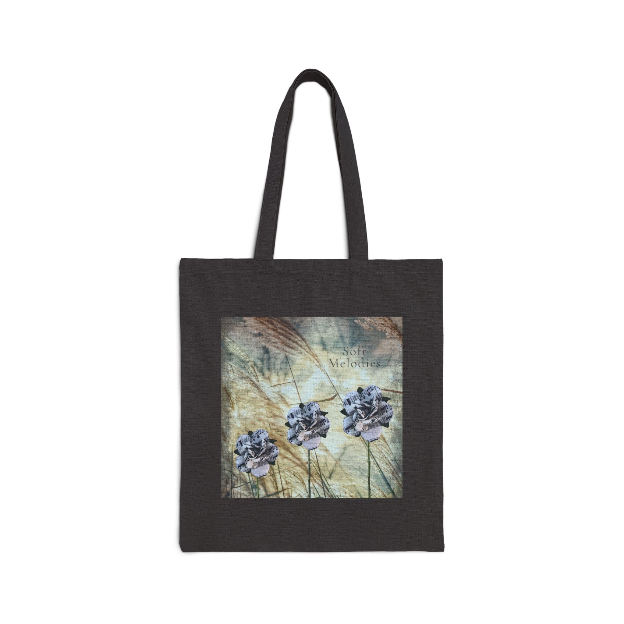 Soft Melodies Cotton Canvas Tote Bag
