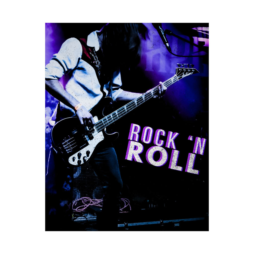 Rock 'N Roll Matte Vertical Poster
