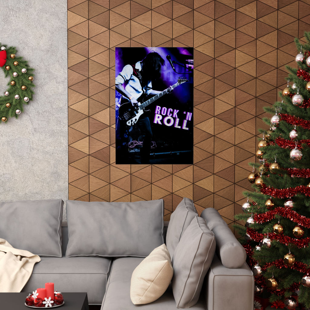 Rock 'N Roll Matte Vertical Poster
