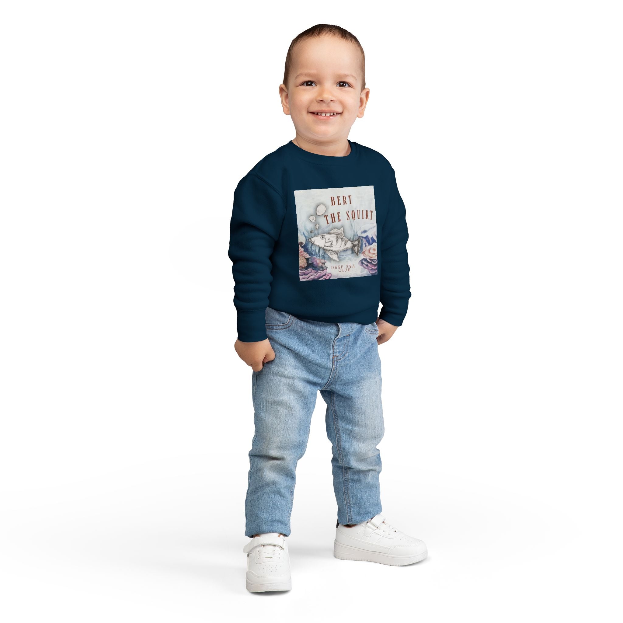 Bert the Squirt Toddler Sweatshirt