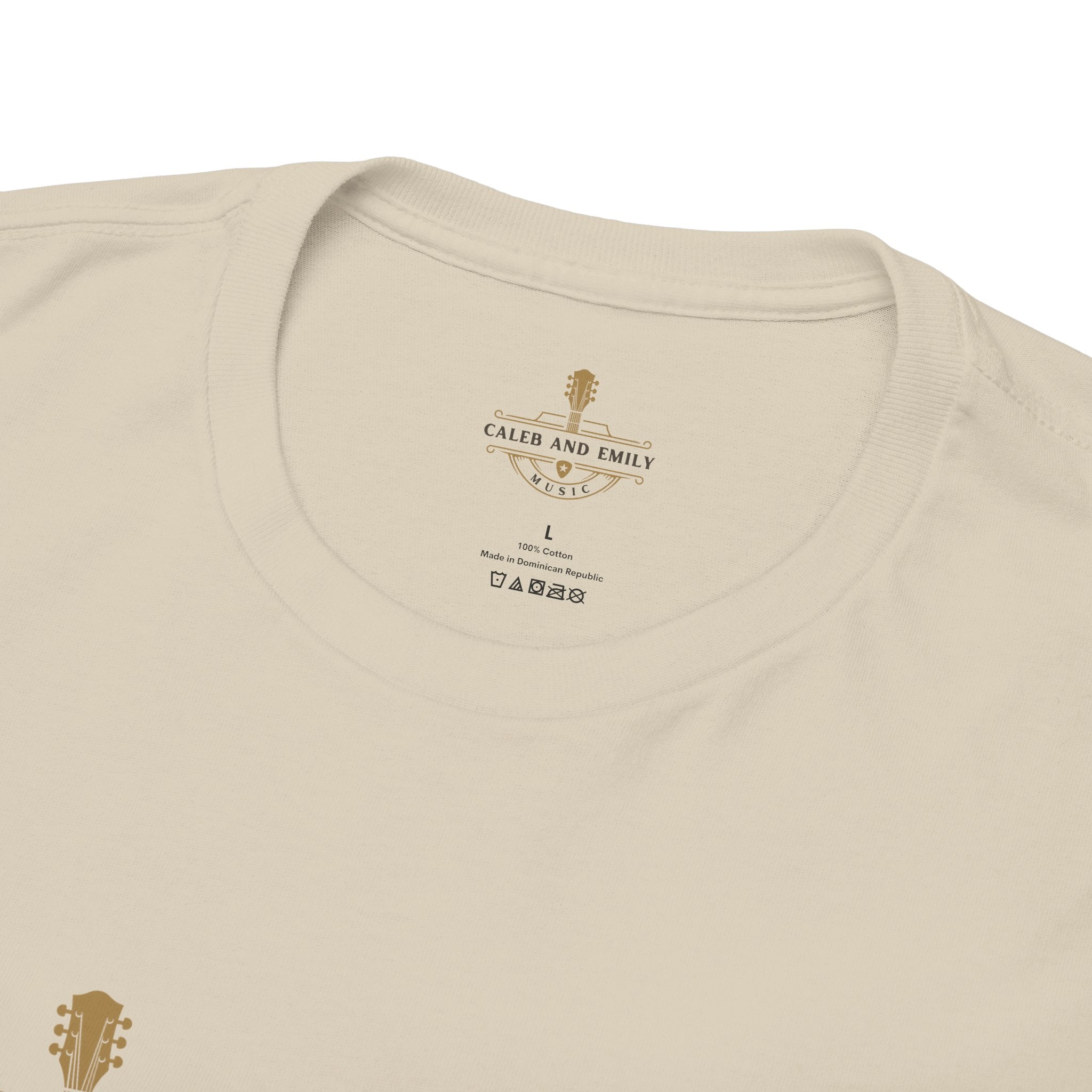 Caleb and Emily Music Chase the Sunshine Heavy Cotton Tee