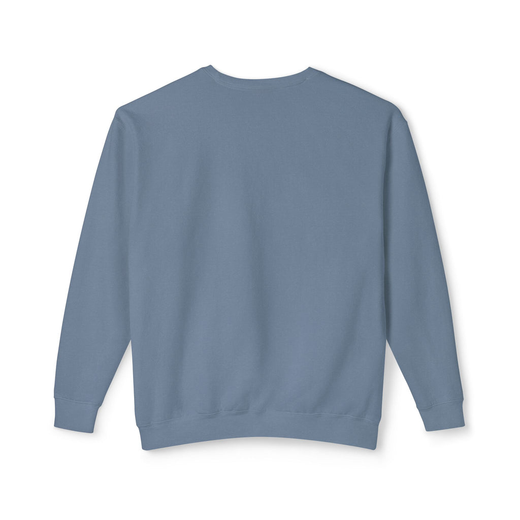 Space Kitty Unisex Lightweight Crewneck Sweatshirt