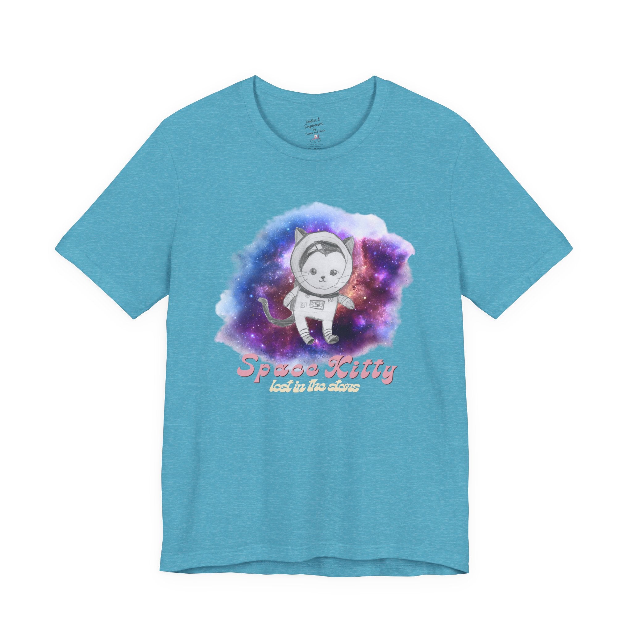 Space Kitty Unisex Jersey Short Sleeve Tee