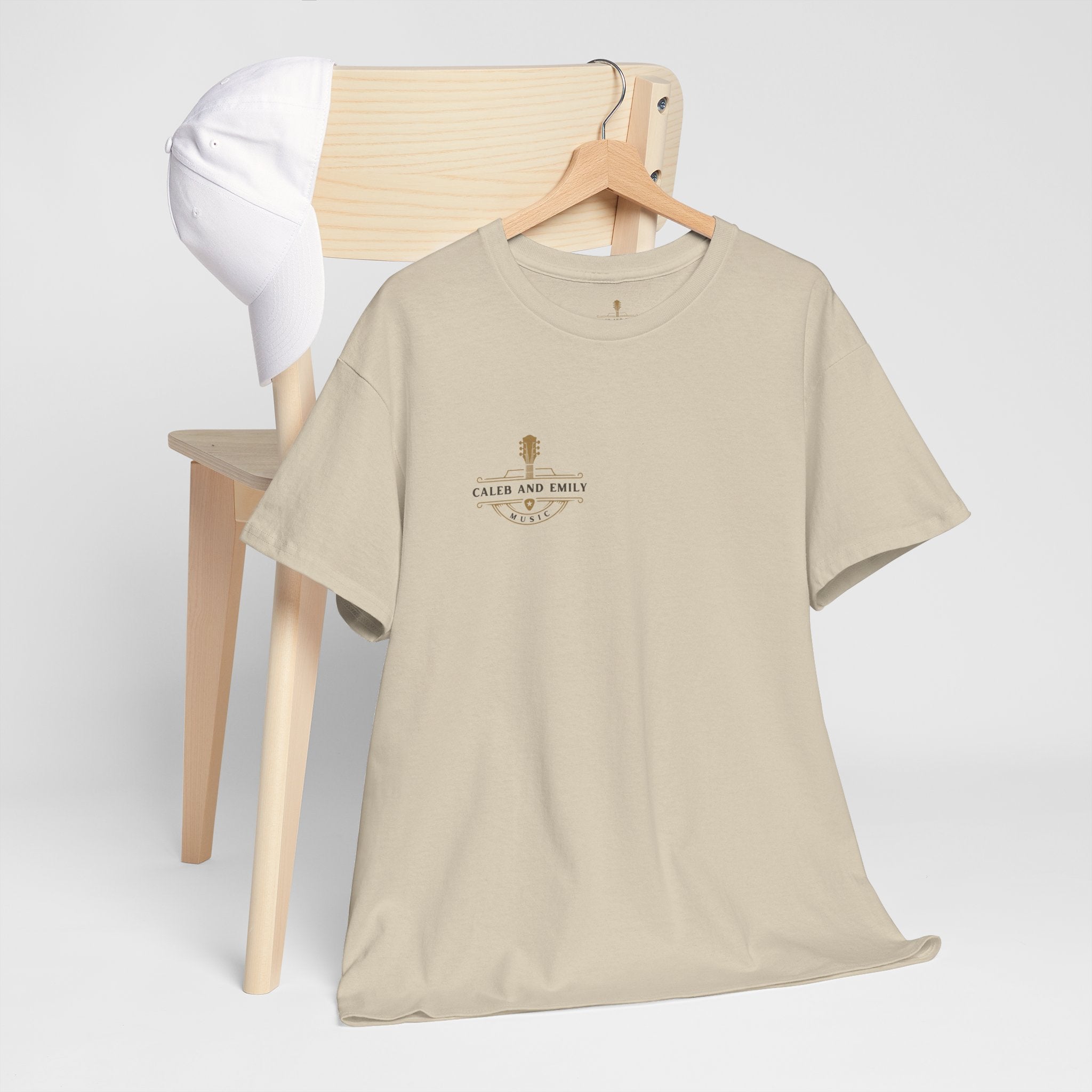 Caleb and Emily Music Chase the Sunshine Heavy Cotton Tee