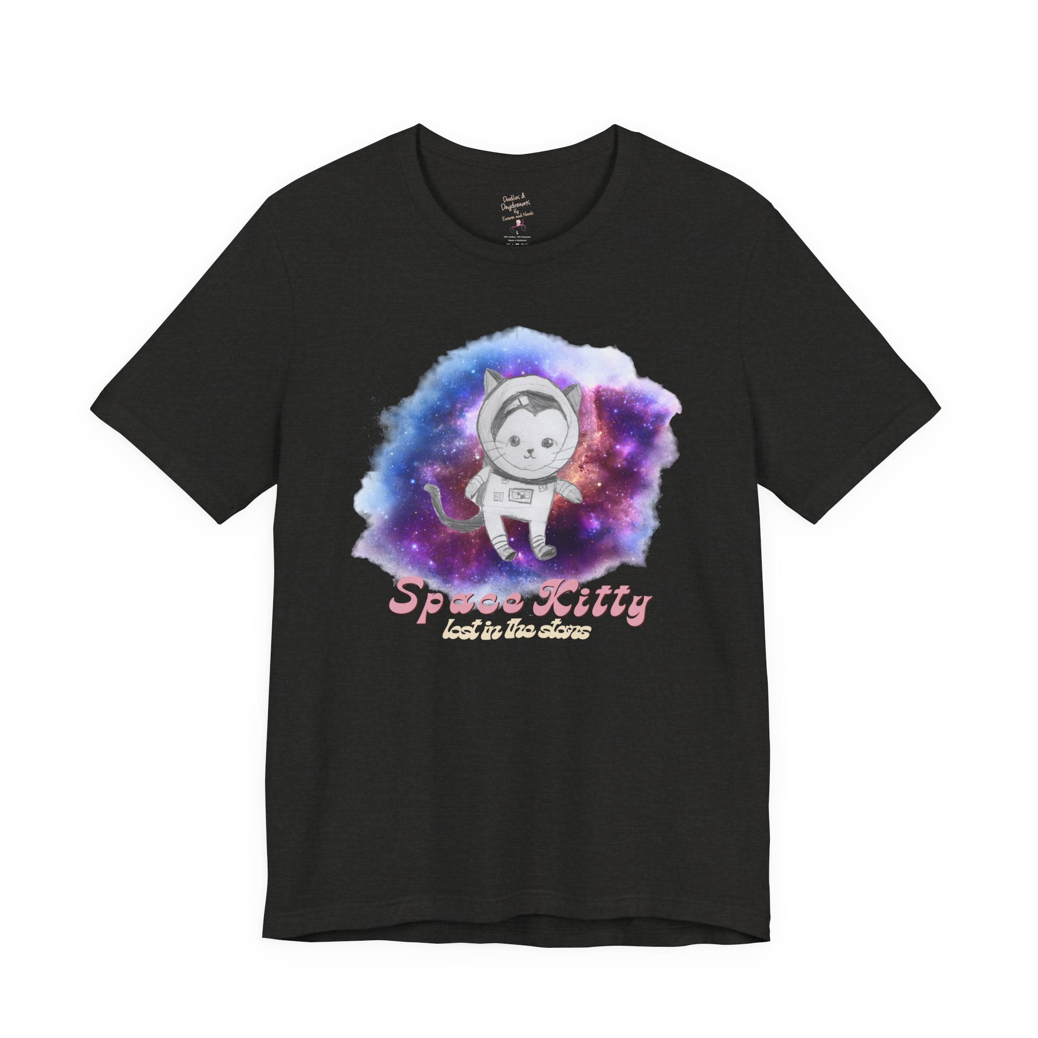 Space Kitty Unisex Jersey Short Sleeve Tee