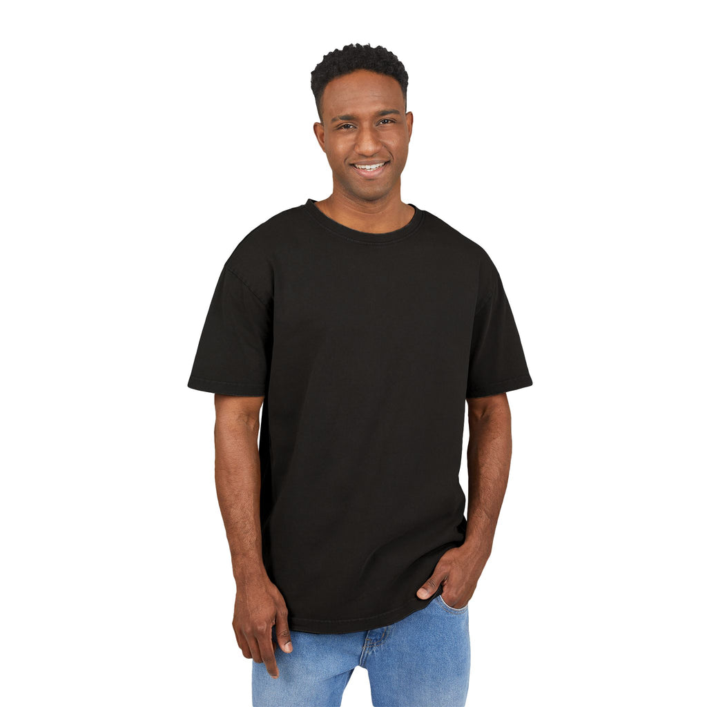 Lost in the Clouds Men's Acid Washed Heavy Oversize Tee