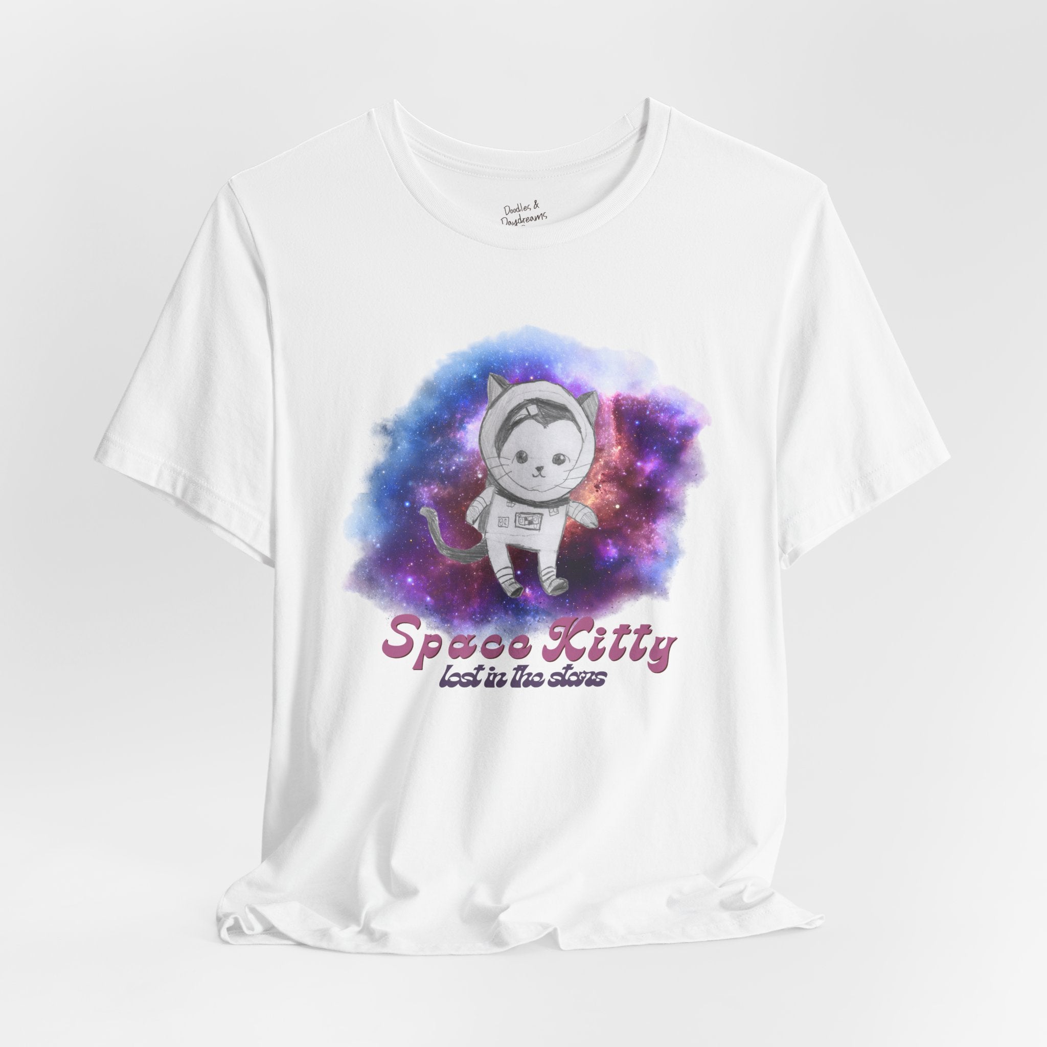 Space Kitty Unisex Jersey Short Sleeve Tee