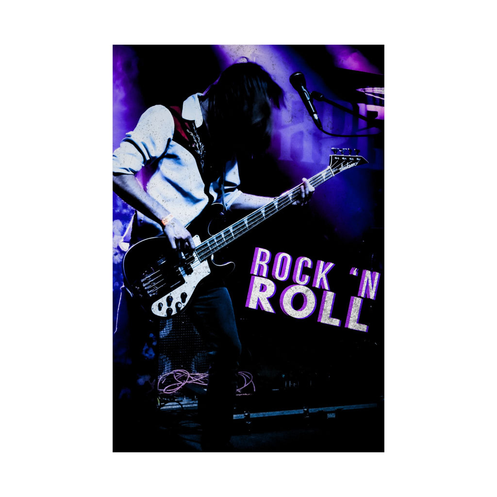 Rock 'N Roll Matte Vertical Poster