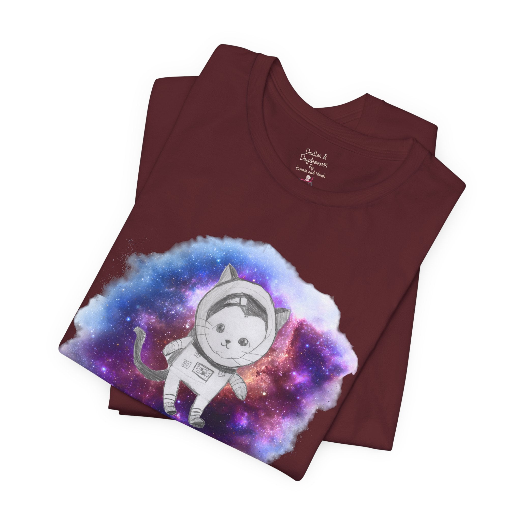 Space Kitty Unisex Jersey Short Sleeve Tee