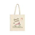 Chase the Sunshine Cotton Canvas Tote Bag